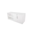 Credenza EXCEDE Blanco 1.60m con puertas y tramos
