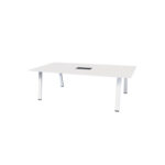 Mesa EXCEDE Blanco Rectangular